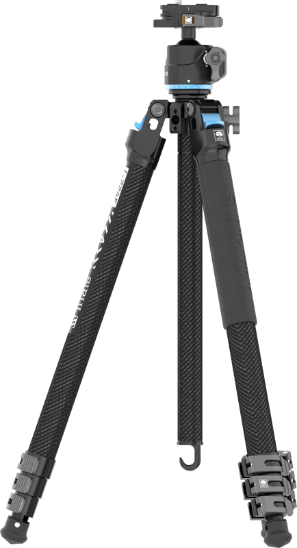 This compact tripod kit weights only 1