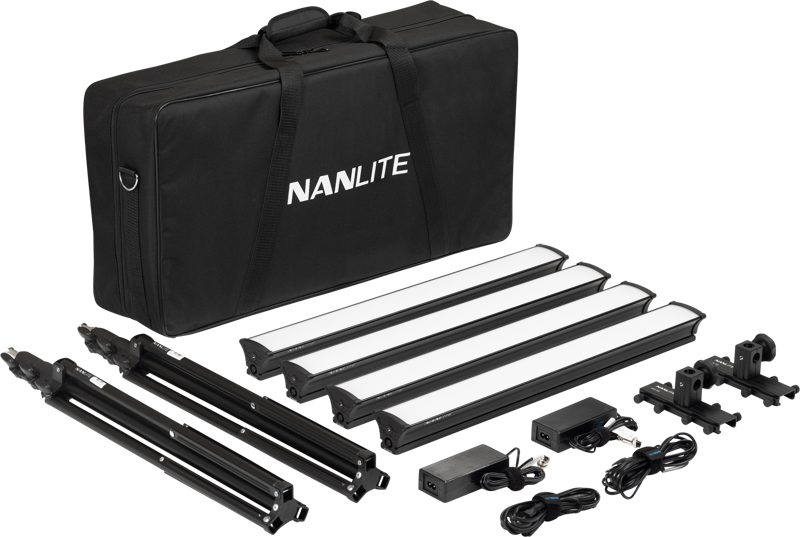 Complete kit containing 4 LG-E60 LED Strip Light