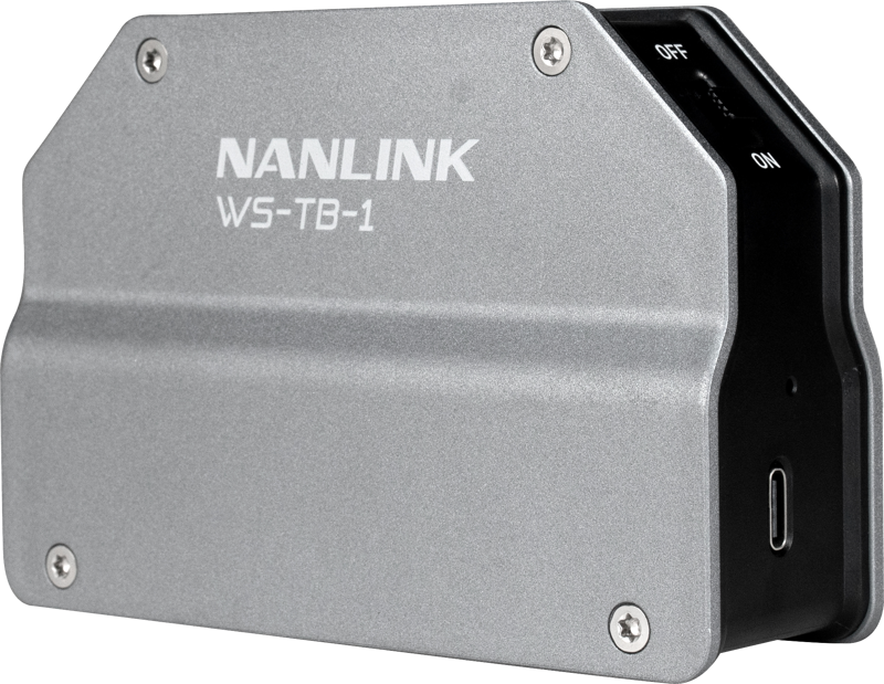 A communications box that works with both Bluetooth and 2.4Ghz. Designed to wirelessly control multiple lights.