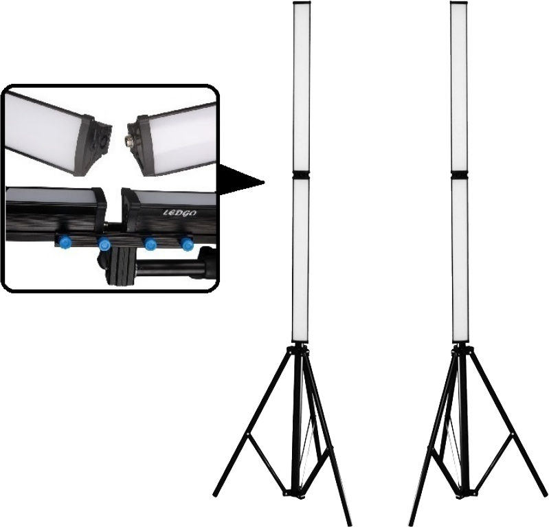 T2 adapter for striplight E60
