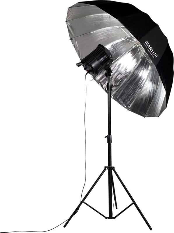 Umbrella Deep silver 135cm