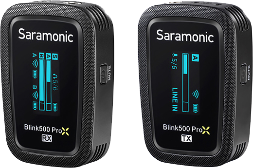 Blink500 ProX wireless microphone system makes video recording easier through the remarkable sound collection. Ideal for broadcasters