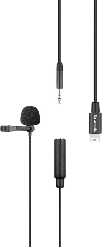 SARAMONIC U1A  Lavalier Microphone with Lightning Connector for iOS Devices