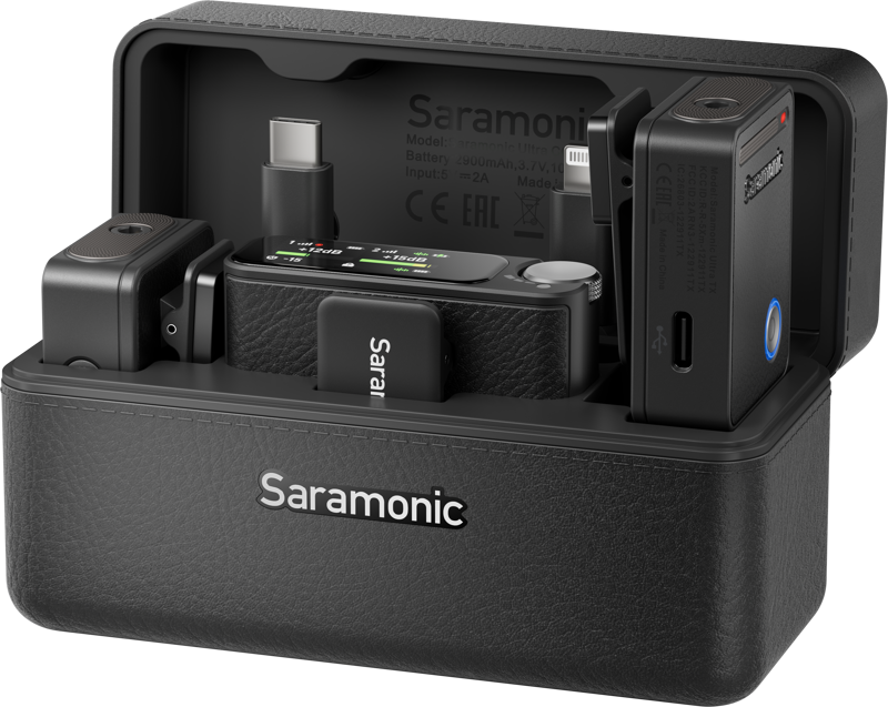 Ultimate 2-Channel Wireless Microphone System.Universal Dual Wireless Mic System with 32-bit Recording