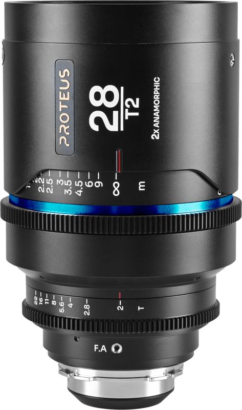 The Laowa Proteus 2X Anamorphic 28mm T2 lens provides filmmakers with an impressive wide-angle anamorphic perspective
