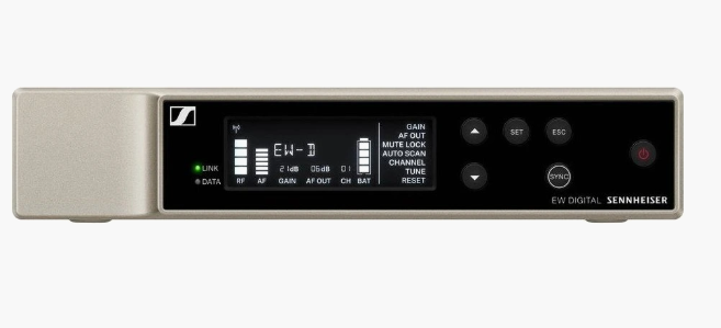 SENNHEISER EM EW-D (R4-9) Digital network receiver, 552 - 607.8 MHz incl. antennas and power supply, GA3