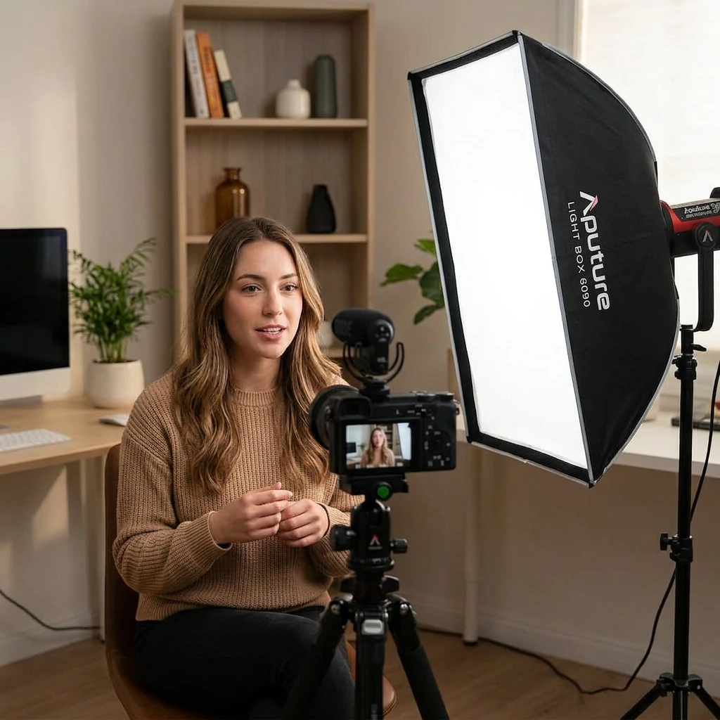 softbox video lighting