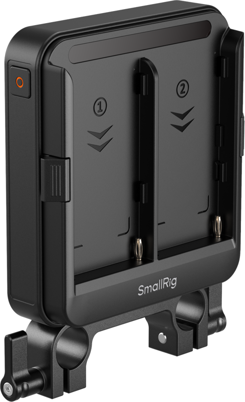 SMALLRIG 5537 Adapter Plate Kit for NP-F Type Batteries for 15mm LWS Rods (Supports UPS)