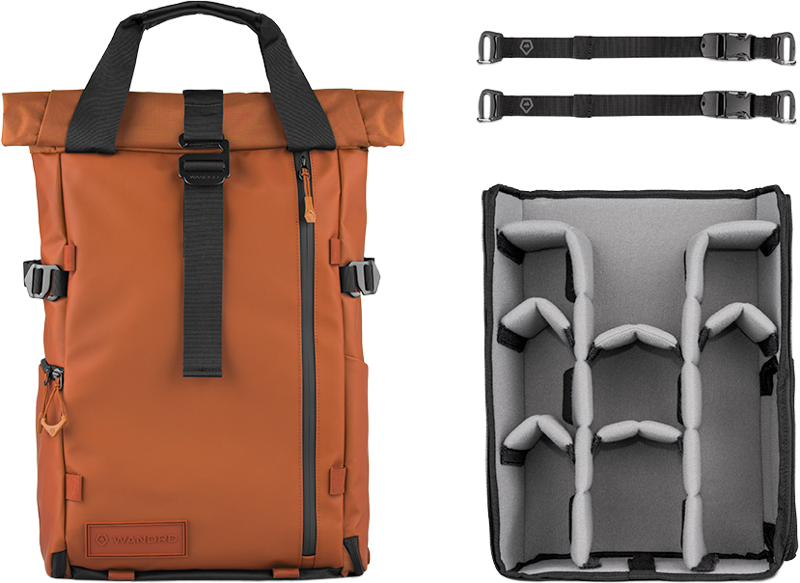 WANDRD PRVKE Photo Bundle 21L Sedona Orange