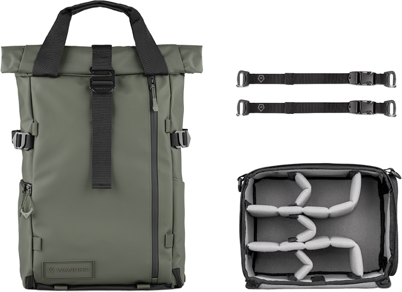 WANDRD PRVKE Photo Bundle 21L Wasatch Green