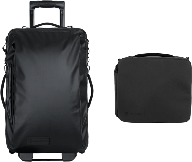 WANDRD Transit Carry-On Roller Photo Bundle Black