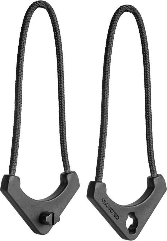 WANDRD WORRYLESS Zipper Puller Black