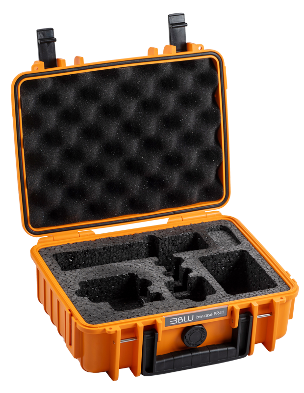 BW Outdoor Action Case Type PP.41 I for GoPro HERO 13AP (fits GoPro 9-13AP), orange
