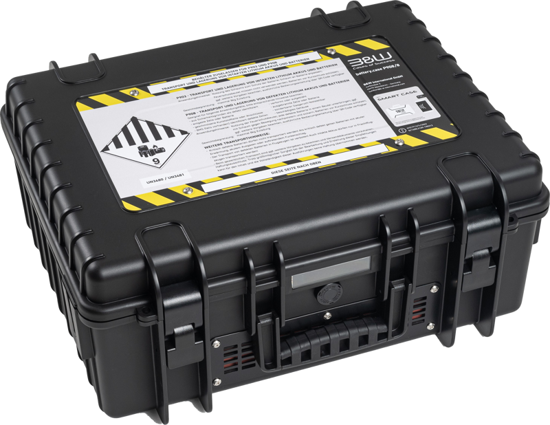BW Outdoor Battery.case 908.8. Transport & Storage of defective lithium batteries, black