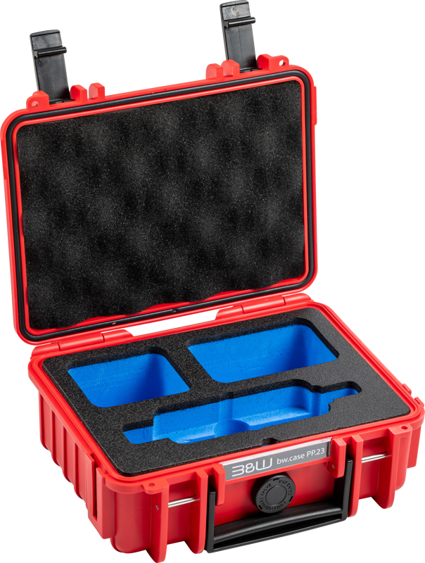 BW Outdoor Case Type 500 for Insta360 X3, red