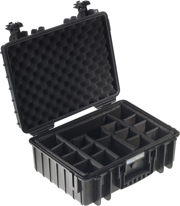 BW Outdoor Cases Type 5000 / Black (divider system)