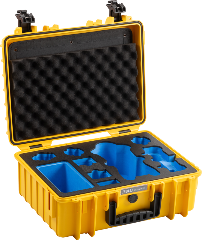 BW Outdoor Cases Type 5000 for DJI Mavic 4 Pro / Yellow