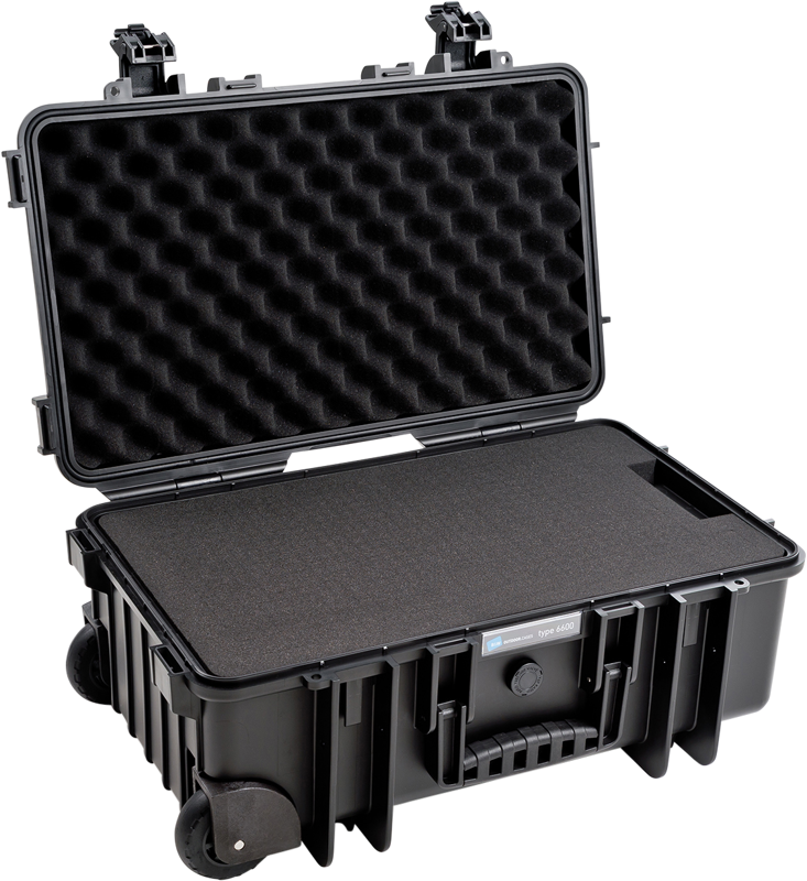 BW Outdoor Cases Type 6600 / Black (pre-cut foam)