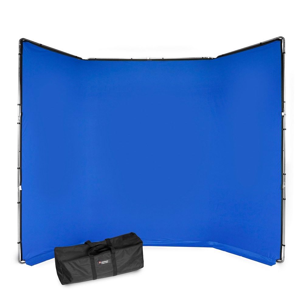 MANFROTTO ChromaKey FX 4x2.9m Background Kit Blue