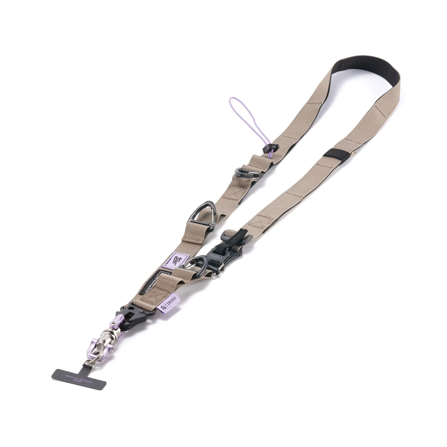 TILTA Fe Shoulder Strap and Buckle Kit - Brown/Purple