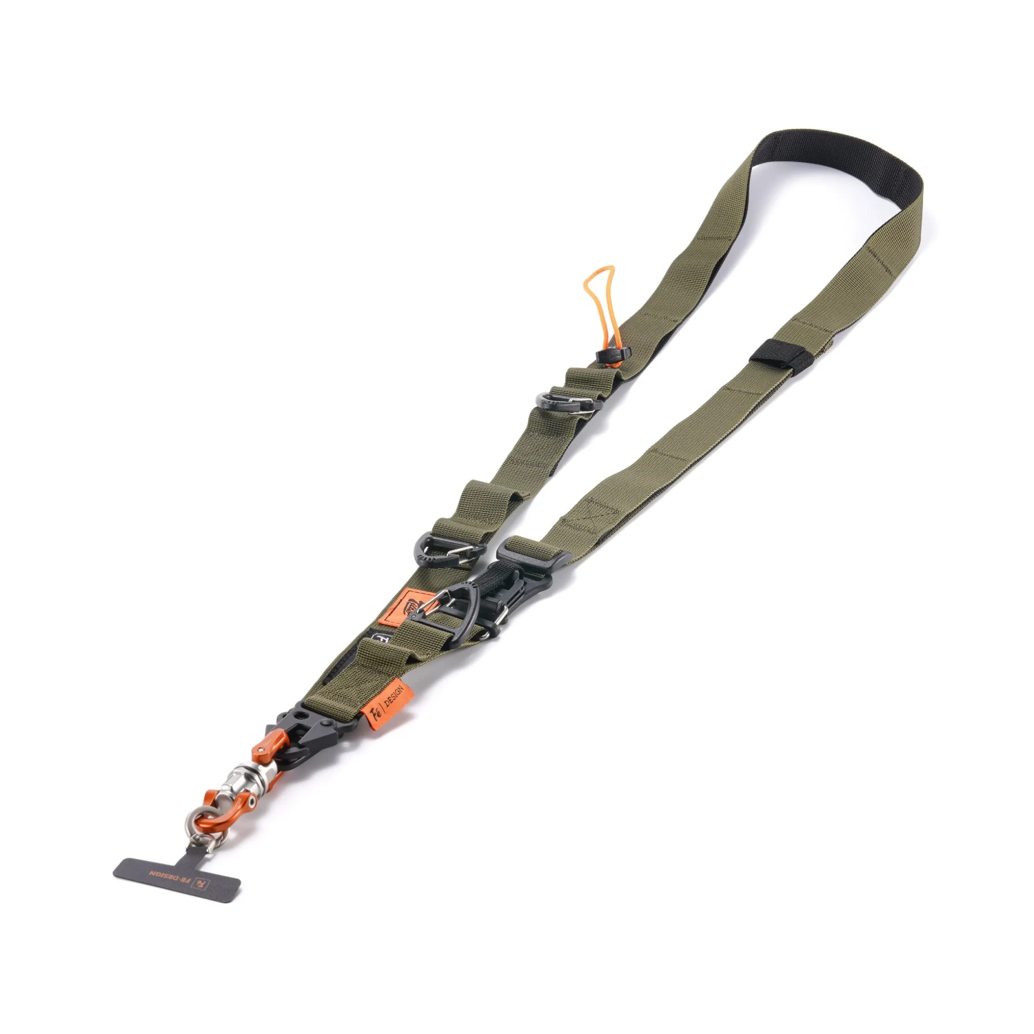 TILTA Fe Shoulder Strap and Buckle Kit - Green/Orange
