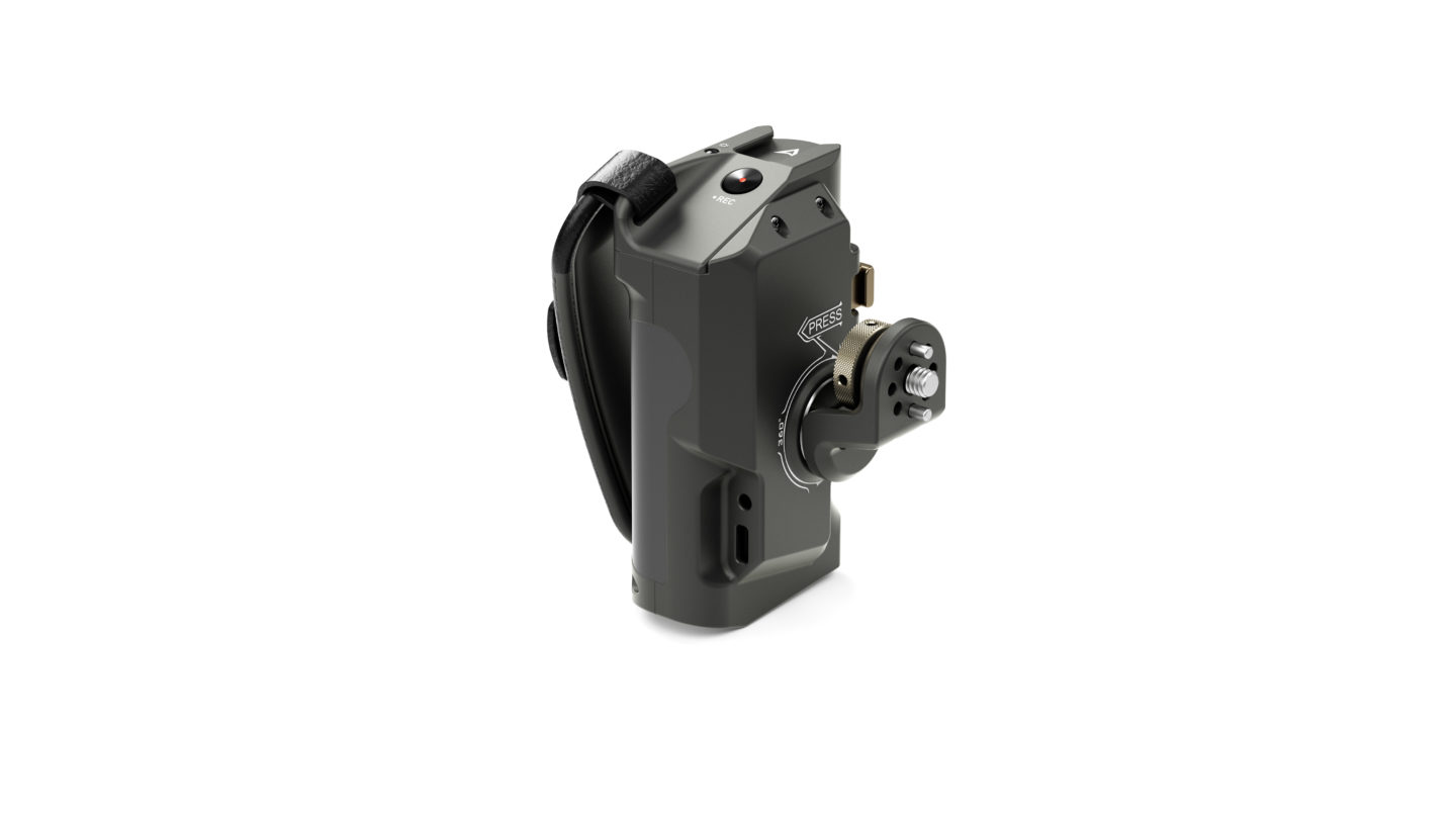 TILTA ing Left Side Advanced Power Handle with Run/Stop Type VII (F570 Battery) - Black