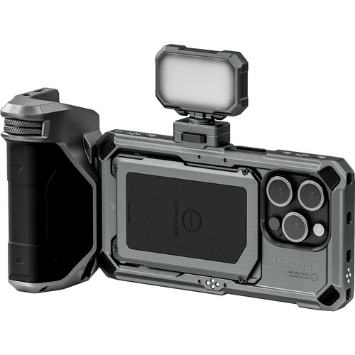 TILTA Khronos iPhone 15 Pro Basic Kit - Space Gray with battery