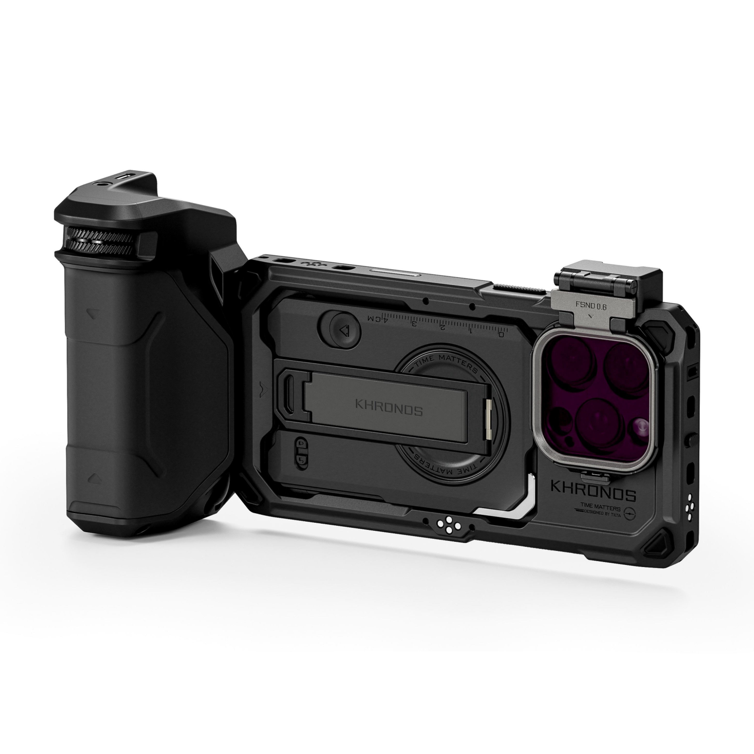 TILTA Khronos iPhone 16 Pro Handheld Kit - Black (with Internal Batteries)