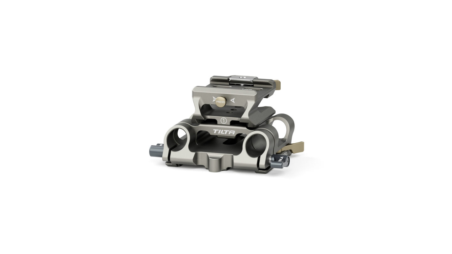 TILTA Modular 15mm LWS Baseplate Type I - Titanium Gray