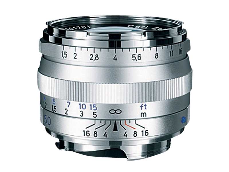 ZEISS C Sonnar T* 50mm f/1.5 ZM Silver
