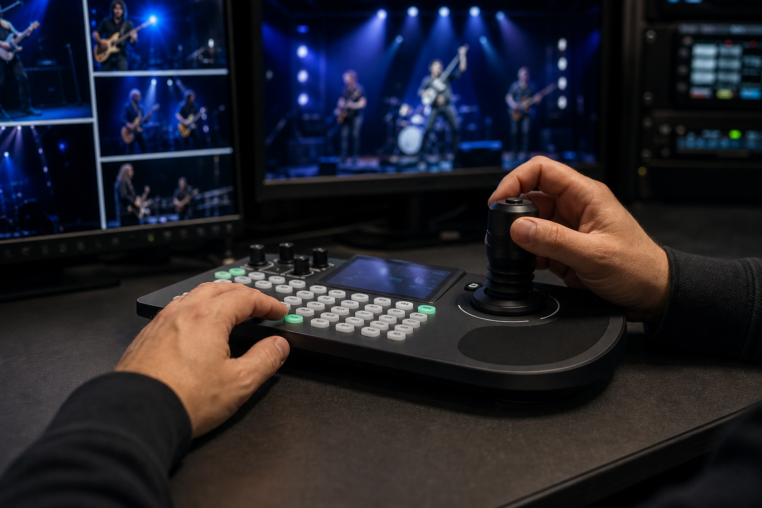 PTZ joystick control
