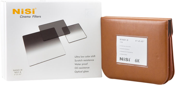 NISI Cine Filter Nano IRND 6x6" 0.6