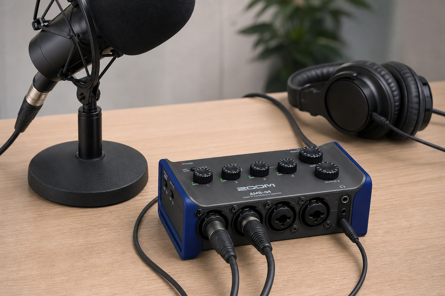 Direct monitoring voiceover setup