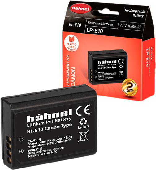 HÄHNEL Battery Canon HL-E10 / LP-E10