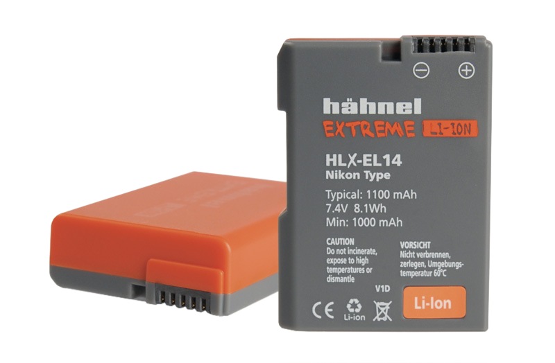 HÄHNEL Battery Extreme Nikon HLX-EL14 / EN-EL14