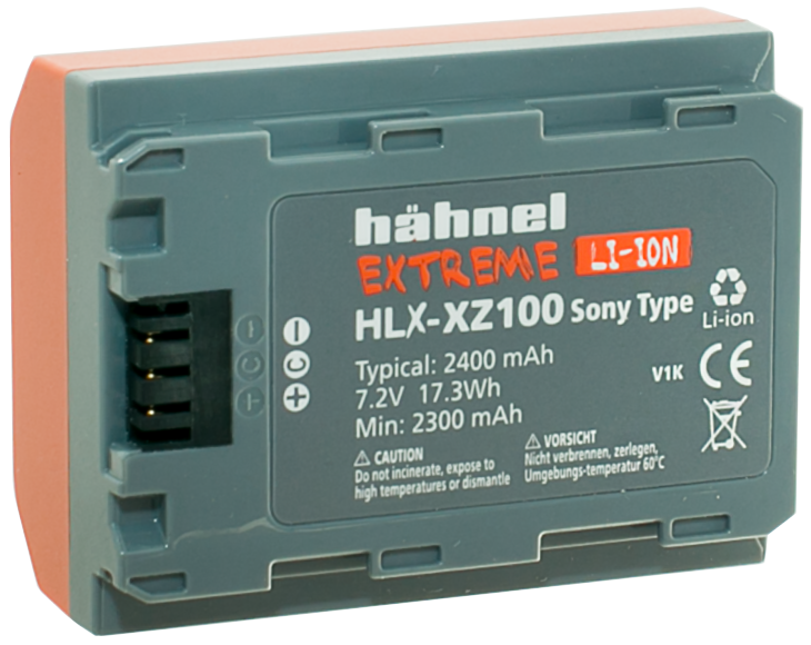 HÄHNEL Battery Extreme Sony HLX-XZ100 / NP-FZ100