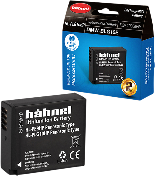 HÄHNEL Battery Panasonic HL-PLG10HP / DMW-BLG10E