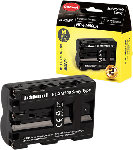 HÄHNEL Battery Sony HL-XM500 / NP-FM500H