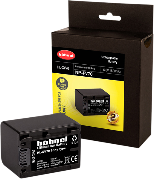 HÄHNEL Battery Sony HL-XV70 / NP-FV70