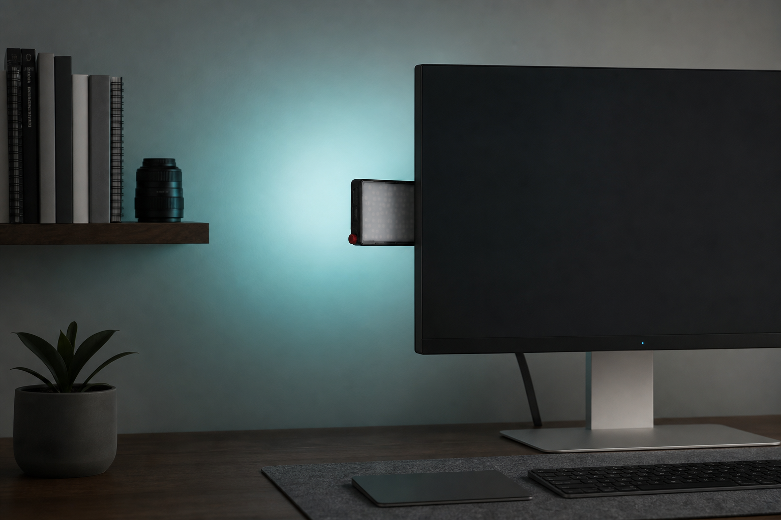 Hidden mini LED glow