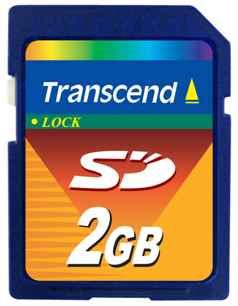 TRANSCEND Secure Digital SD 45X 2GB