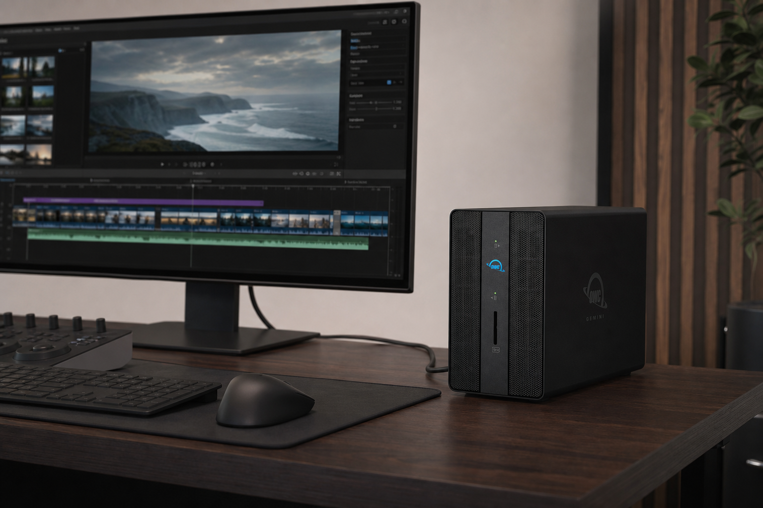 RAID editing workstation