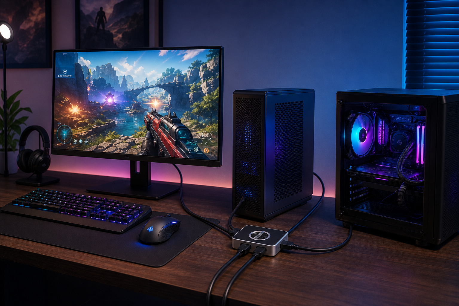 Dual-PC capture card setup
