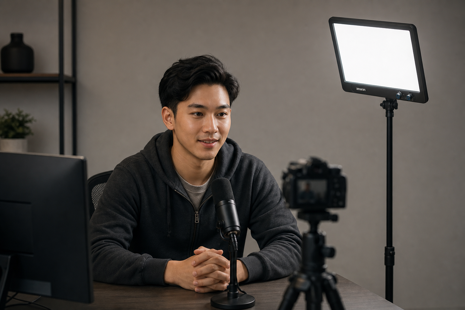 Off-axis stream lighting