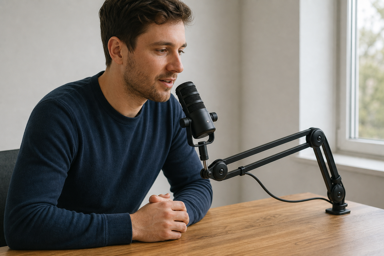 Dynamic mic home office