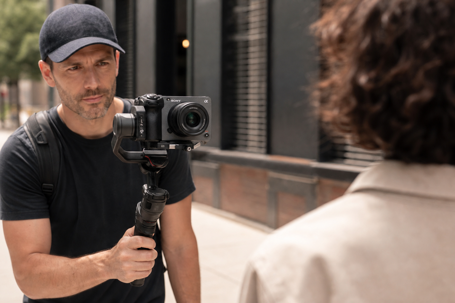 Compact Sony FX30 rig