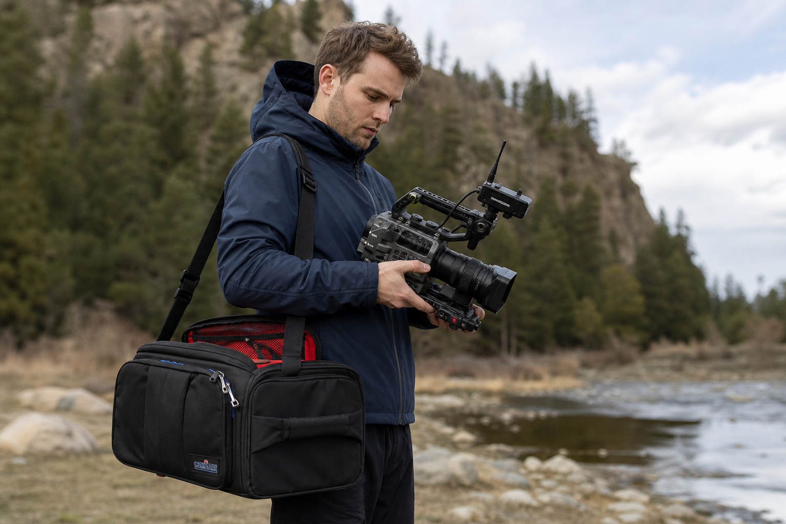 Soft bag for filming
