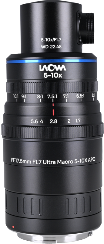 LAOWA Aksen 17.5mm f/1.7 5-10X Ultra Macro APO (Coaxial Illumination Version) Canon RF