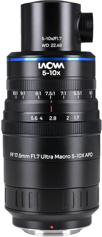 LAOWA Aksen 17.5mm f/1.7 5-10X Ultra Macro APO (Coaxial Illumination Version) Fuji X