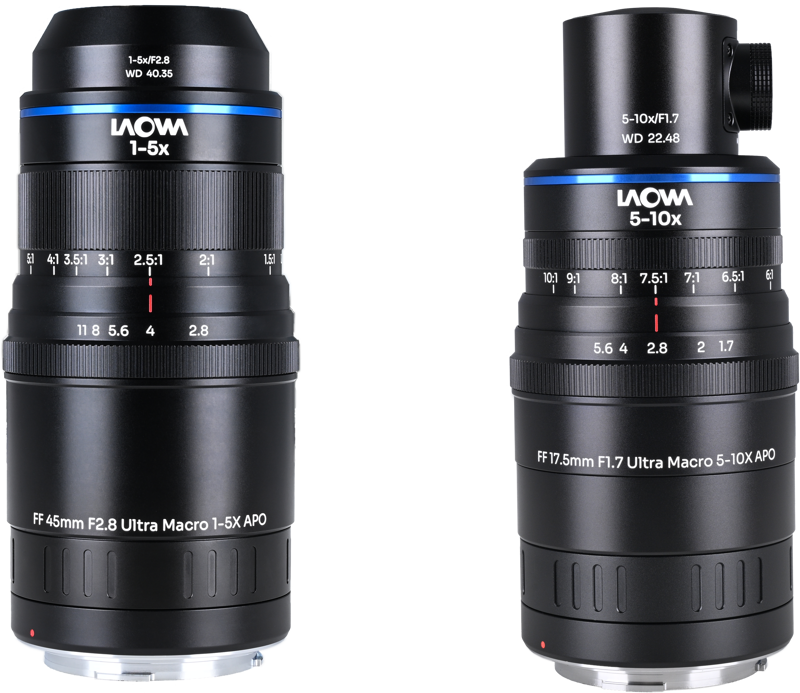 LAOWA Aksen 2-lens Bundle  [45mm f/2.8, 17.5mm f/1.7 (Coaxial Illumination Version)] Canon RF